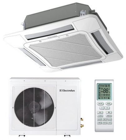 Кассетная инверторная сплит-система Electrolux из серии Unitary Pro 4 DC EACC-60H/UP4-DC/N8